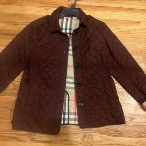 Burberry Quilted Logo Jacket